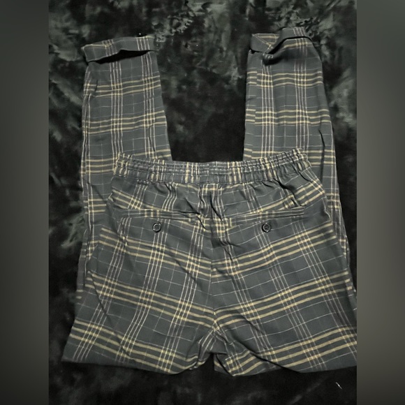 Plaid Coupe Etroite joggers -size XS - Picture 2 of 5